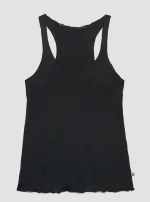100% Organic Cotton Roller Tank - Midnight