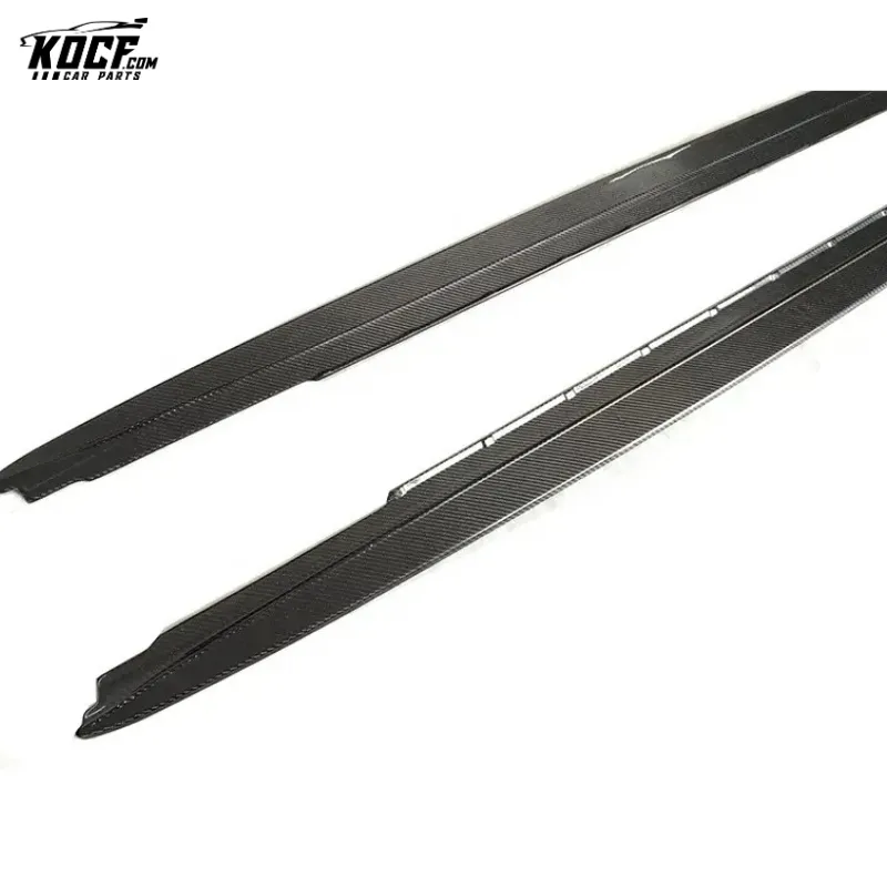 2019 F90 M5 G30 Side Skirts M performance style carbon fiber side skirts for BMW F90 M5 G30