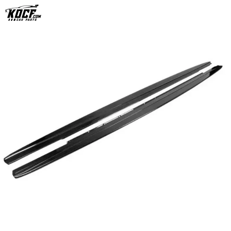 2019 F90 M5 G30 Side Skirts M performance style carbon fiber side skirts for BMW F90 M5 G30