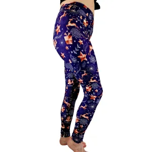 24/7 Full Length Leggings – Christmas Magic Christmas Pattern