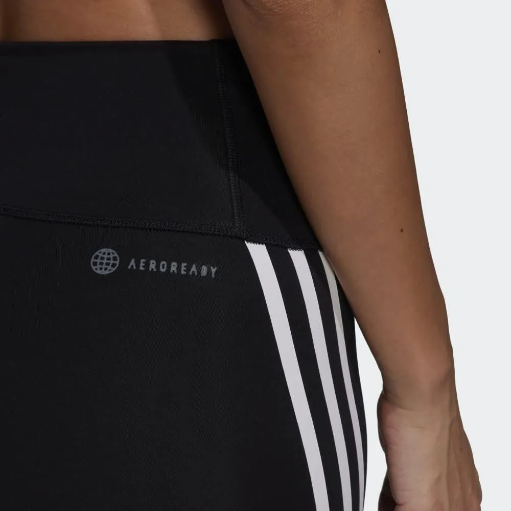 adidas Women's Optime Training Icons 3-Stripes 7/8 Tights