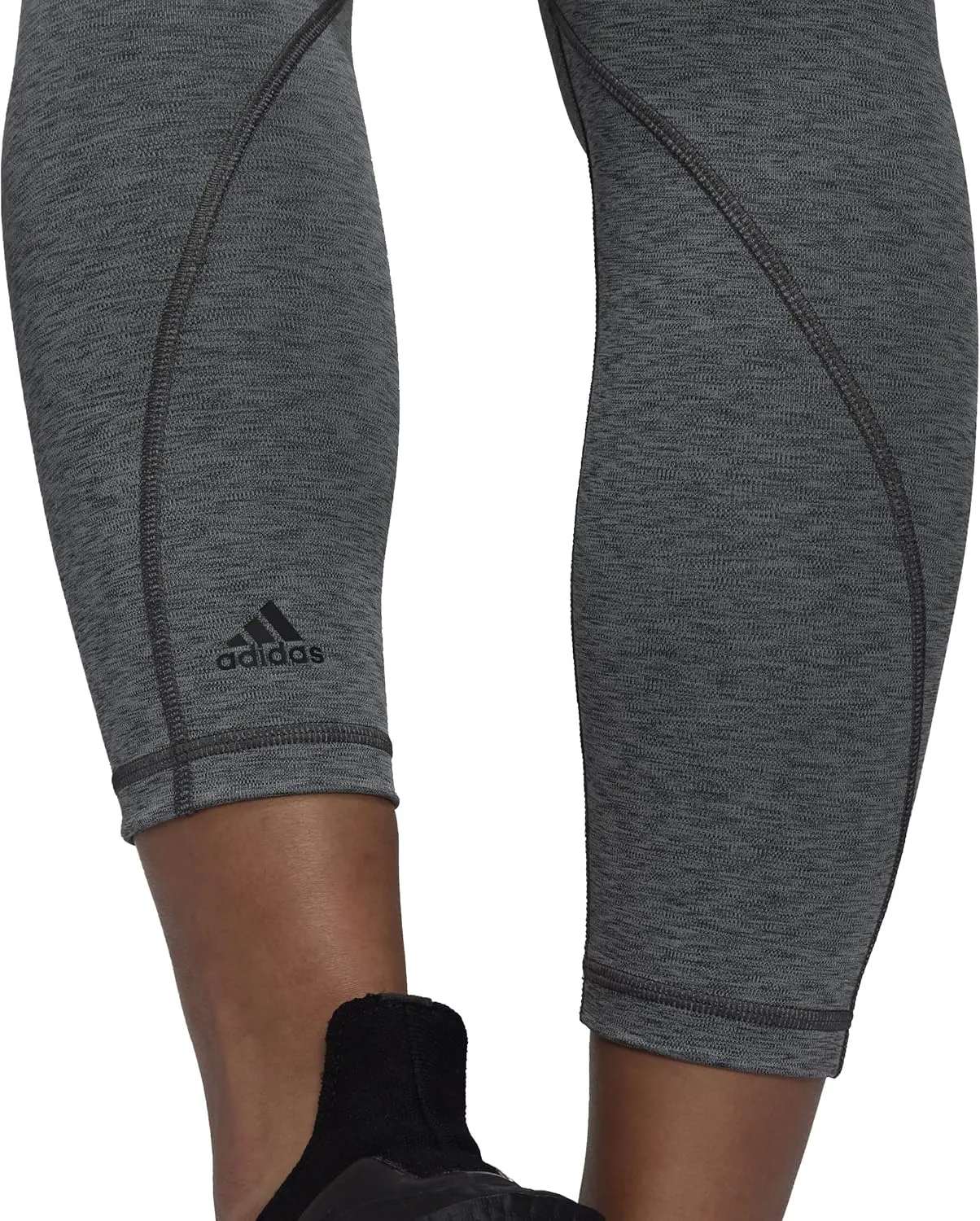 adidas Women's Optime Training Icons 3-Stripes 7/8 Tights