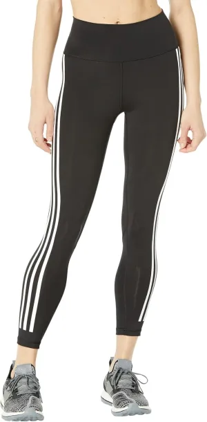 adidas Women's Optime Training Icons 3-Stripes 7/8 Tights