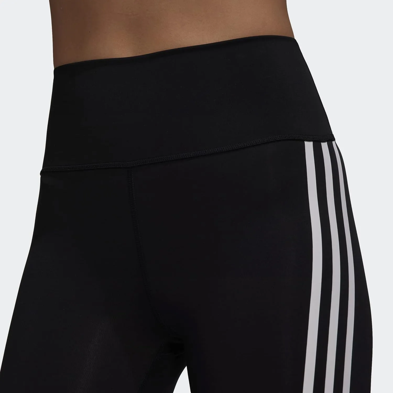 adidas Women's Optime Training Icons 3-Stripes 7/8 Tights