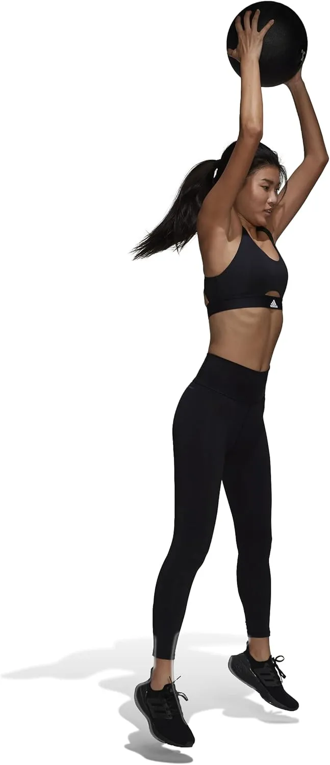 adidas Women's Optime Training Icons 3-Stripes 7/8 Tights