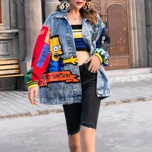 Alaska Denim Jacket with Sequined work