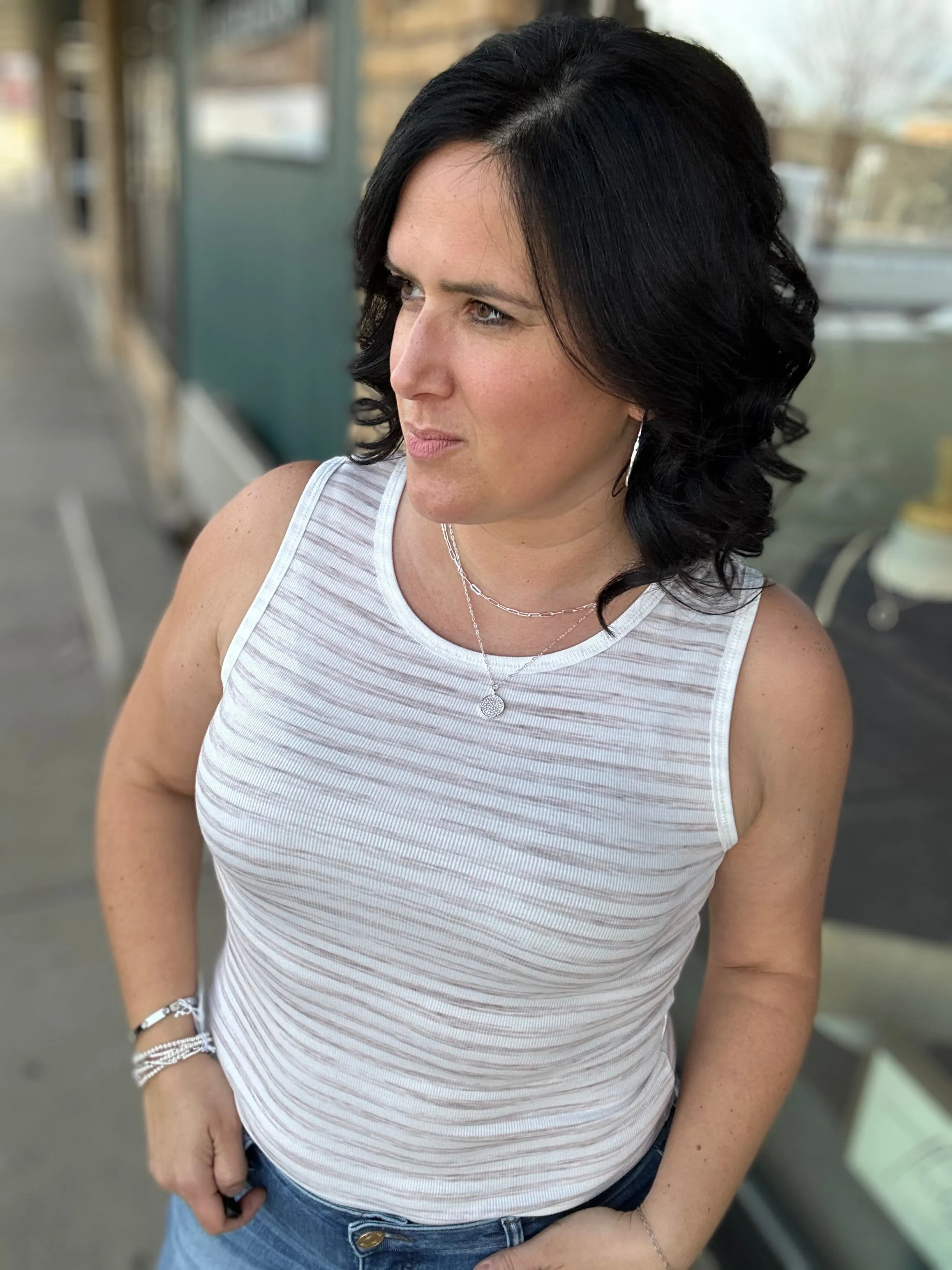 Banning High Neck Tank
