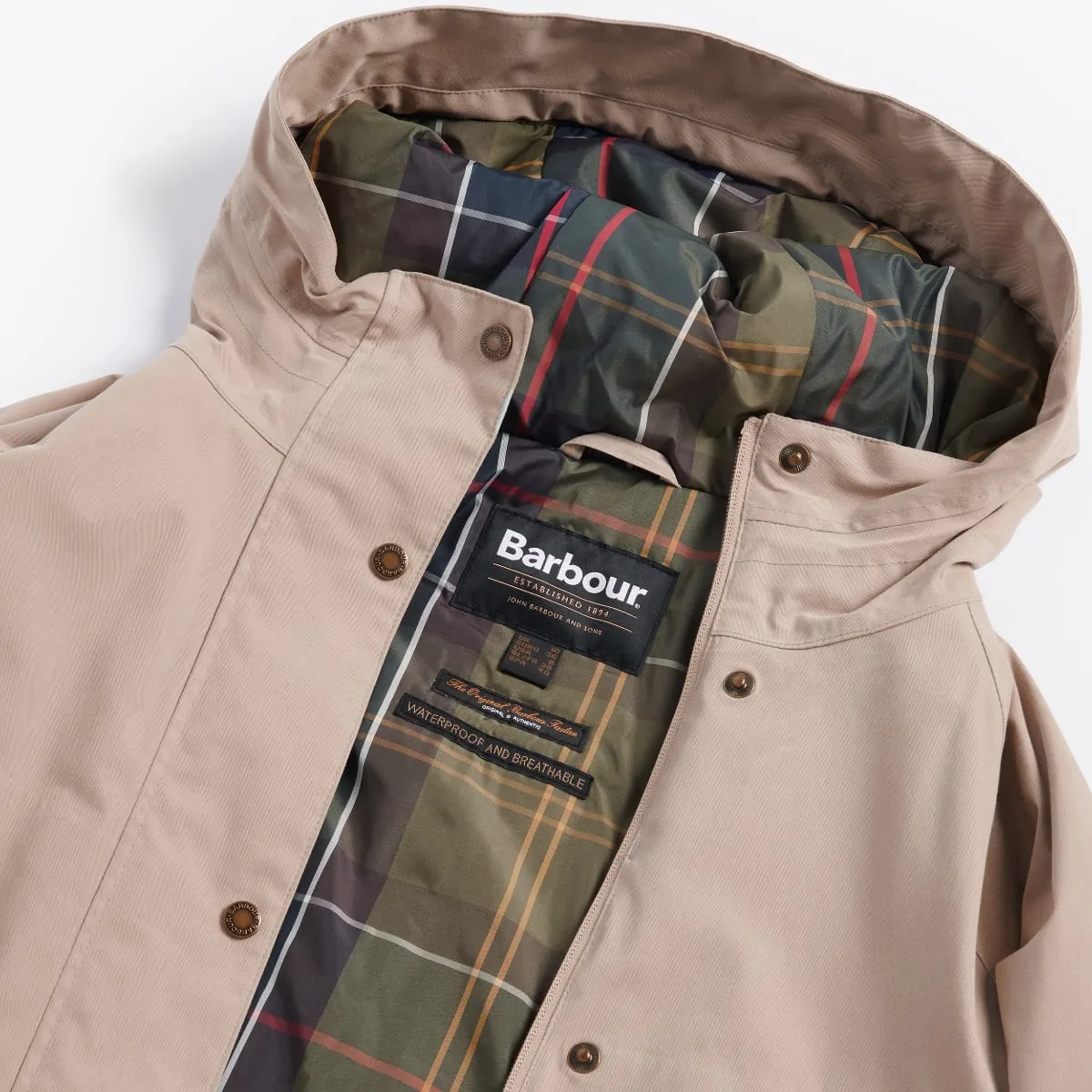 Barbour Winter Beadnell Women's Waterproof Jacket | Sand Dune
