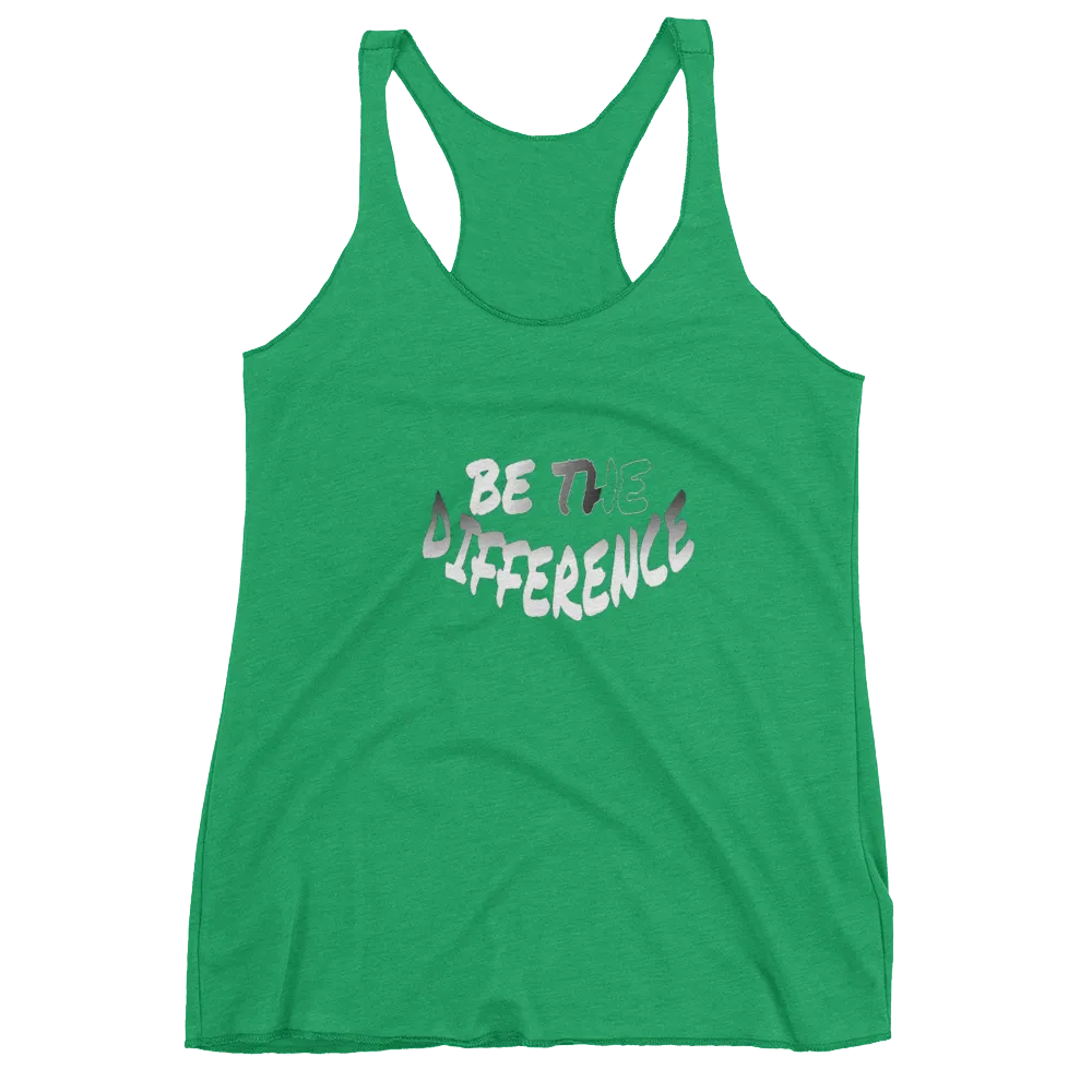 Be The Difference Ladies Racerback Tanks