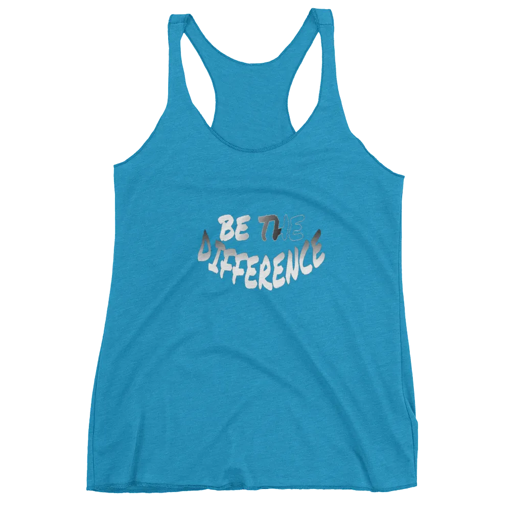 Be The Difference Ladies Racerback Tanks