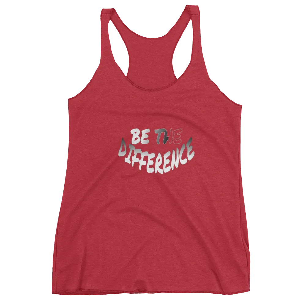 Be The Difference Ladies Racerback Tanks