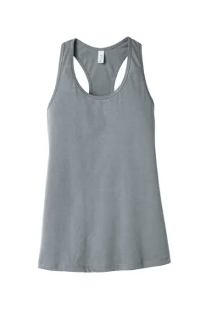 BELLA CANVAS  Womens Jersey Racerback Tank - Grey