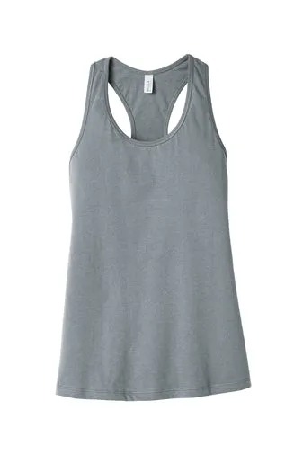 BELLA CANVAS  Womens Jersey Racerback Tank - Grey