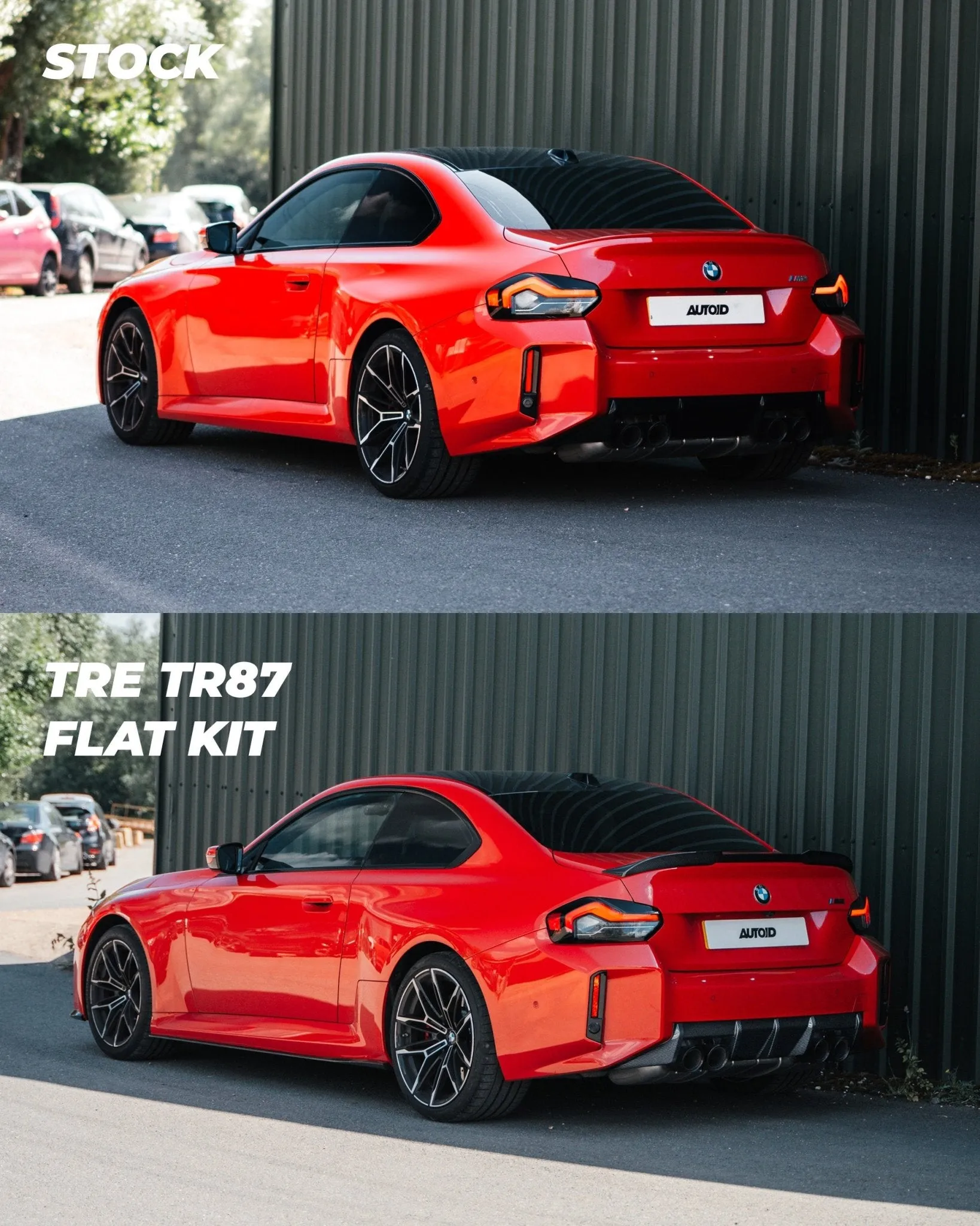 BMW G87 M2 TR87 Carbon Fibre Flat Side Skirts by TRE (2023 )