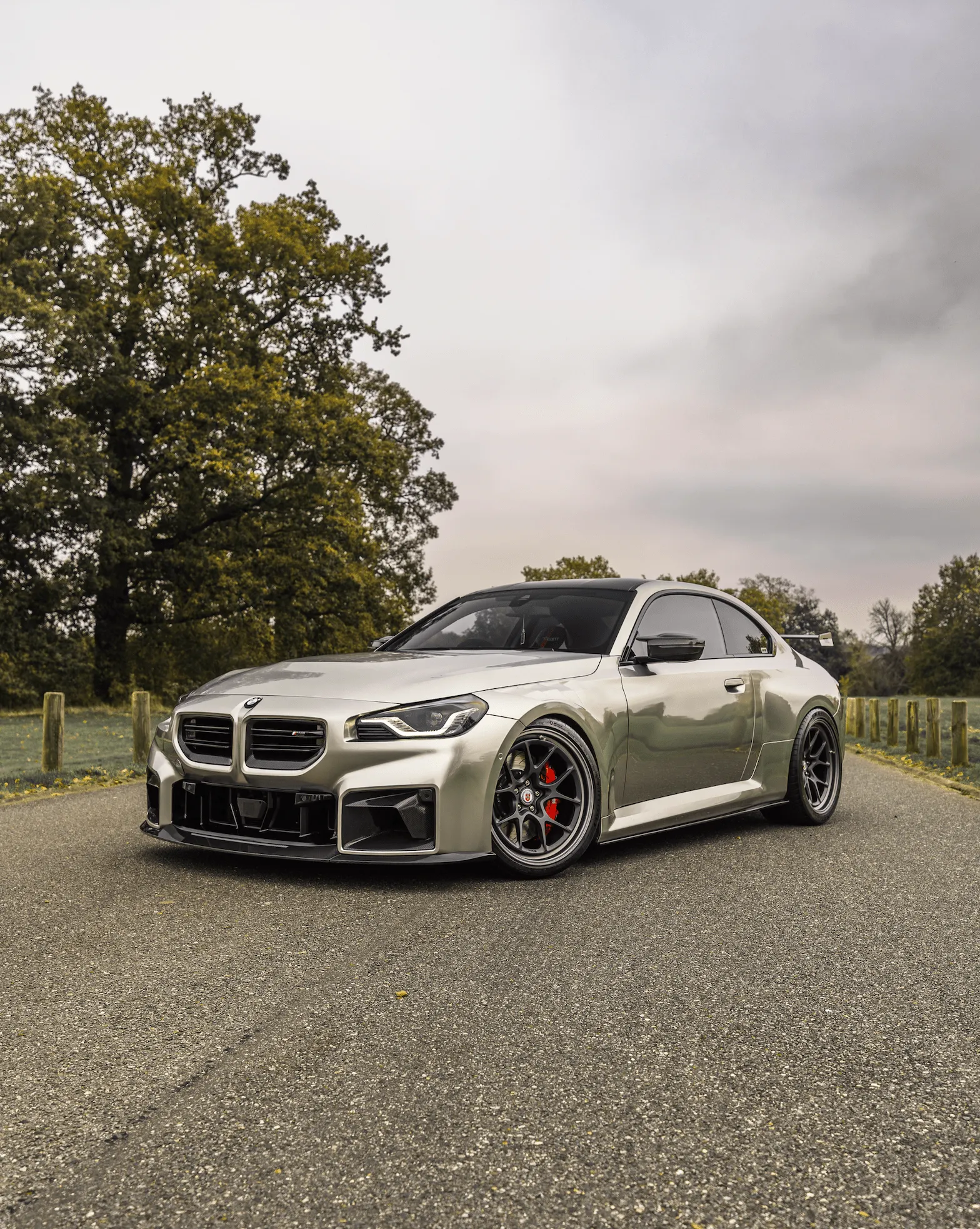 BMW G87 M2 TR87 Carbon Fibre Flat Side Skirts by TRE (2023 )