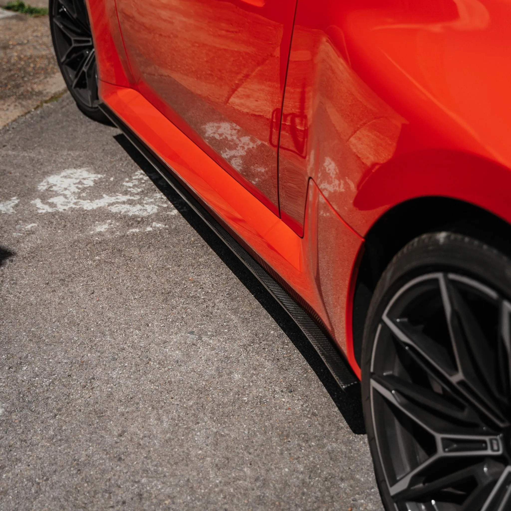 BMW G87 M2 TR87 Carbon Fibre Flat Side Skirts by TRE (2023 )