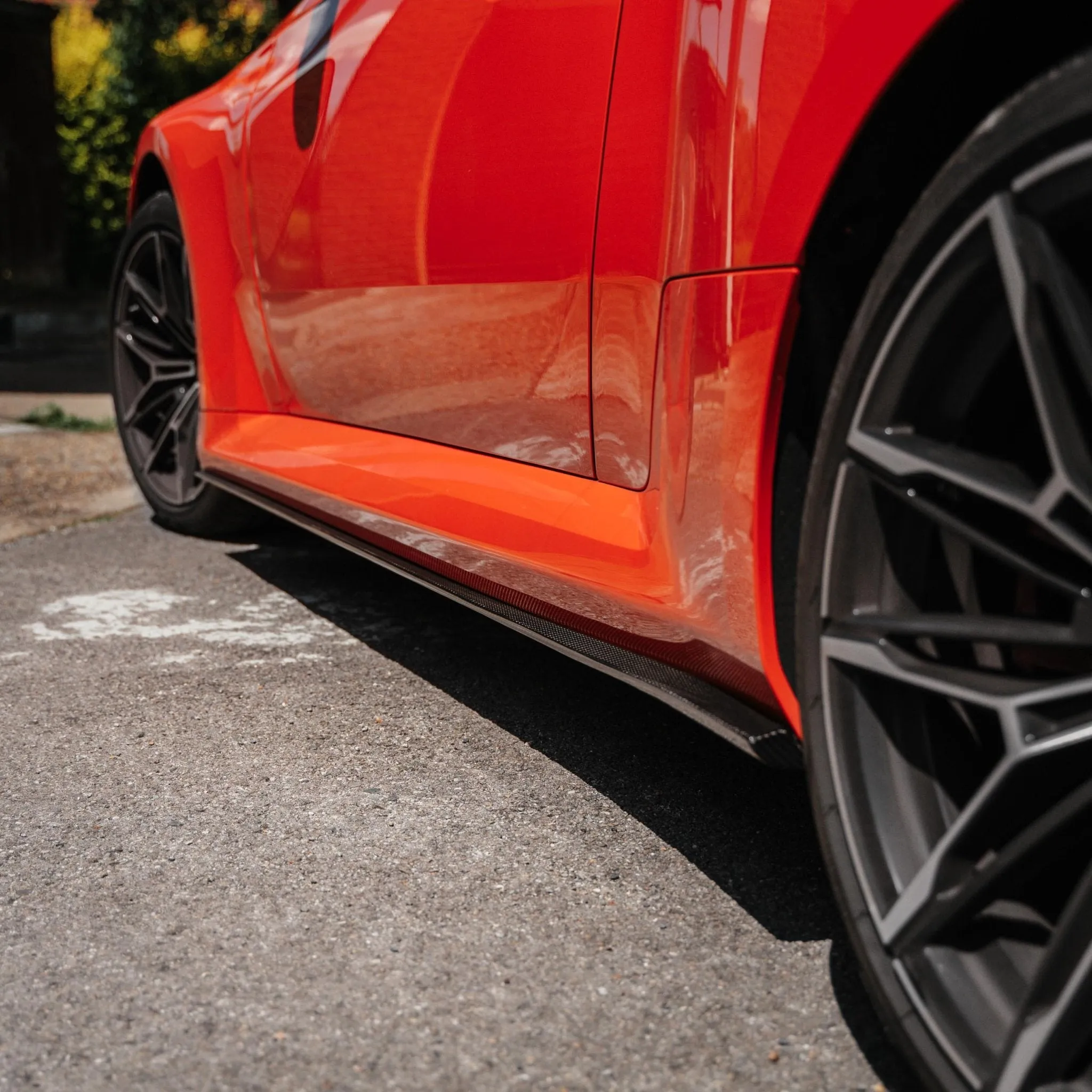 BMW G87 M2 TR87 Carbon Fibre Flat Side Skirts by TRE (2023 )