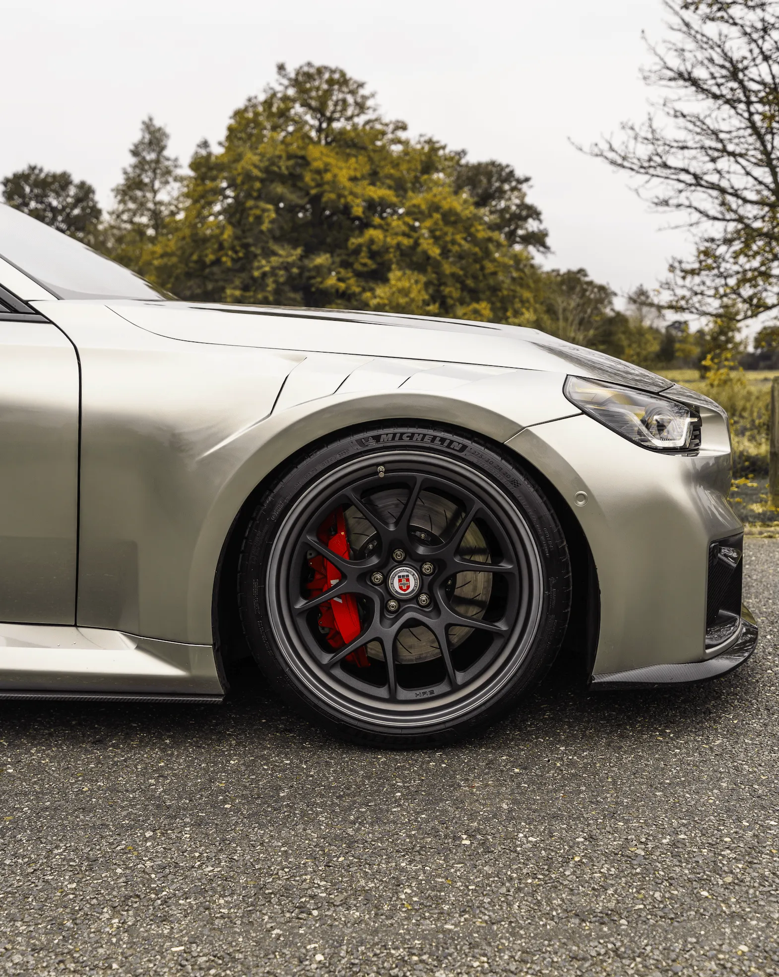 BMW G87 M2 TR87 Carbon Fibre Flat Side Skirts by TRE (2023 )