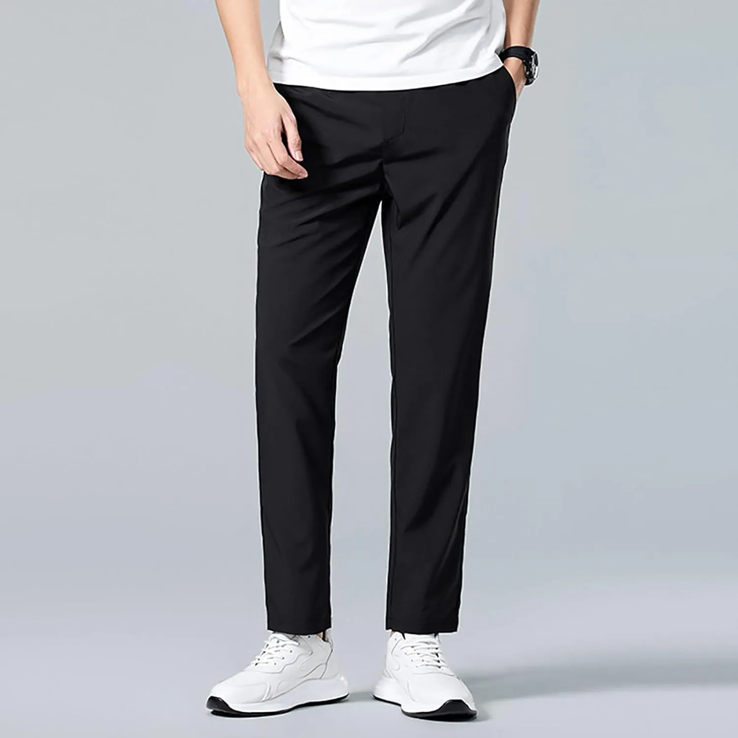 Cargo Work Pant Mens Lightweight Casual Combat Cargo Pants Training Sweatpants Loose Joggers Sweat Pant