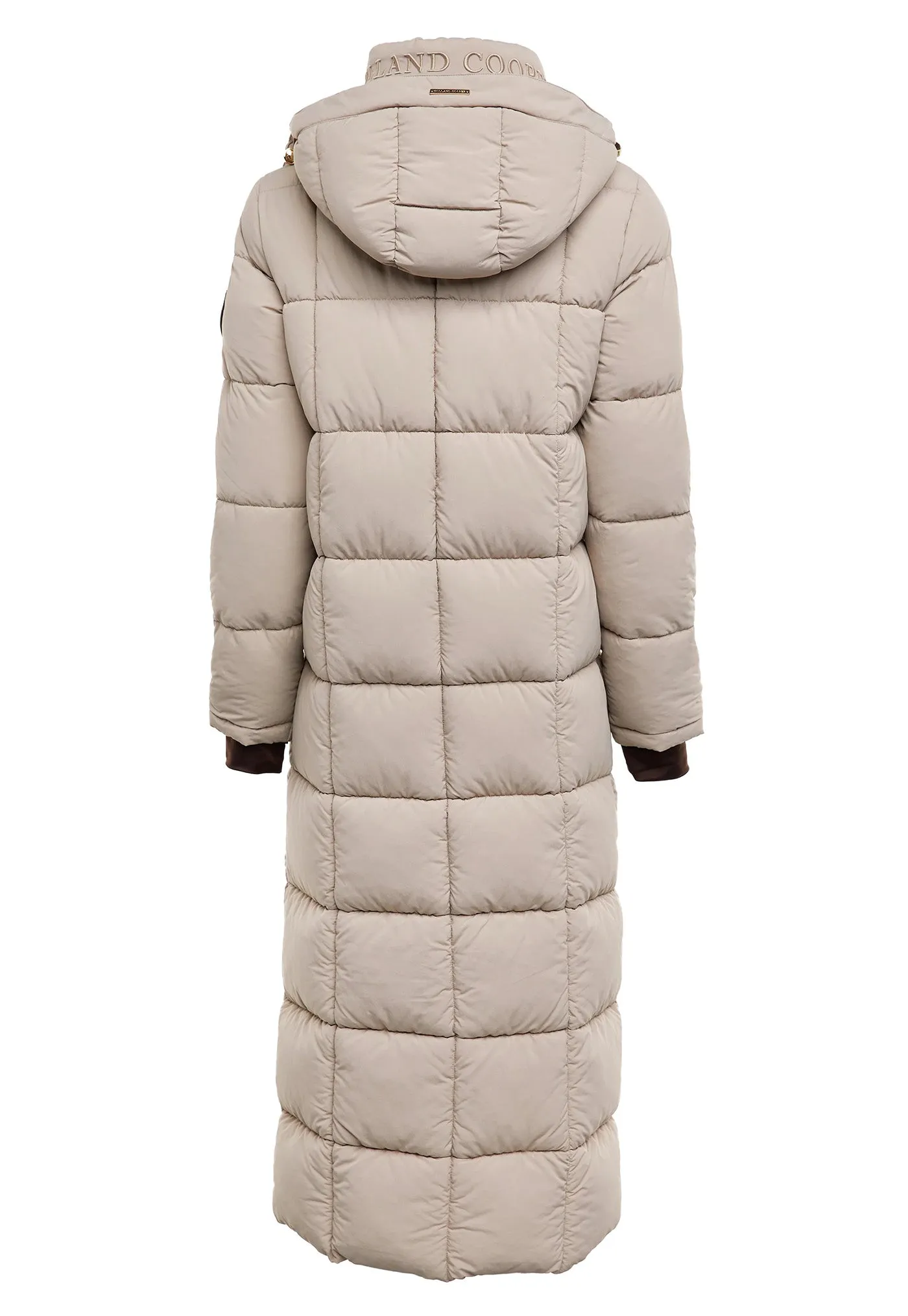 Carrington Longline Coat - Stone