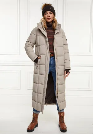 Carrington Longline Coat - Stone