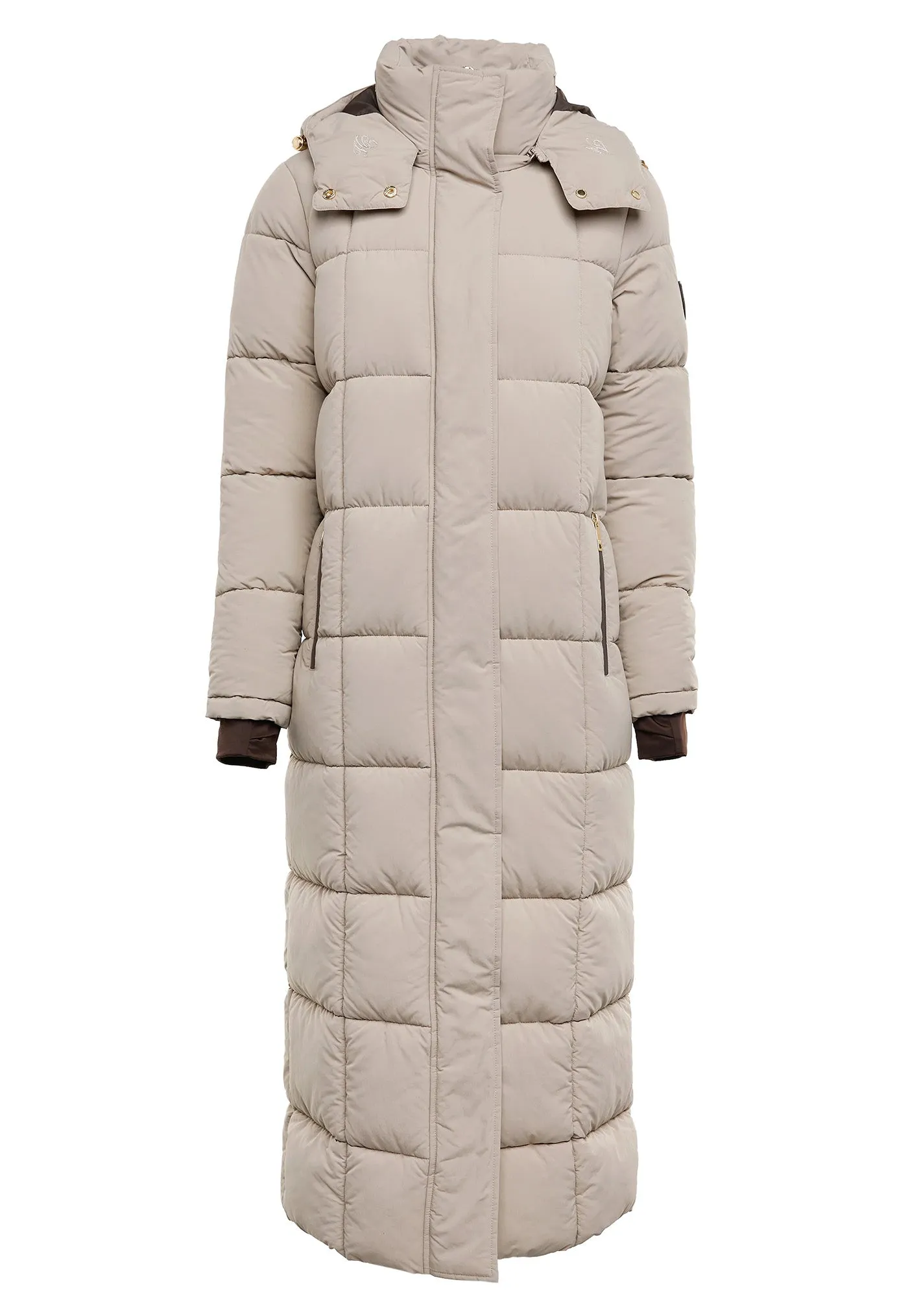 Carrington Longline Coat - Stone