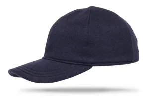 Cashmere Baseball Cap - Navy