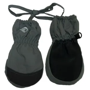 Charcoal Corded Baby Mitt