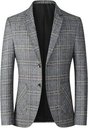 Christmas Blazer for Men Suit Jacket Xmas 3D Glitter Ugly Christmas Blazer Jacket Notch Lapel One Button Blazers Sport Coat