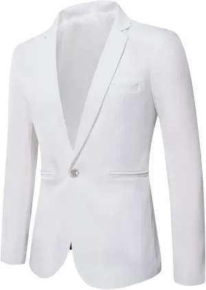 Christmas Blazer for Men Suit Jacket Xmas 3D Glitter Ugly Christmas Blazer Jacket Notch Lapel One Button Blazers Sport Coat