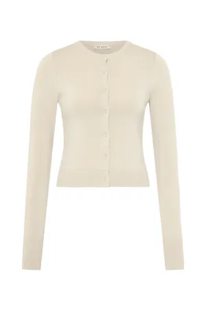 Classic Cardigan - Creme