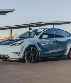 CMST Tuning V1 Side Skirts for Tesla Model Y Performance AWD Long Range RWD Carbon Fiber/FRP
