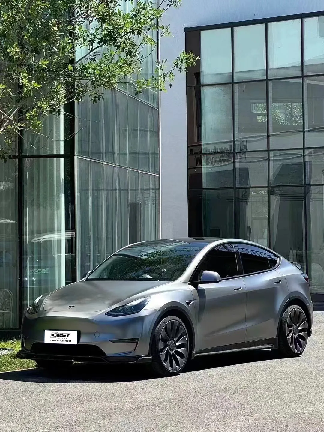 CMST Tuning V1 Side Skirts for Tesla Model Y Performance AWD Long Range RWD Carbon Fiber/FRP
