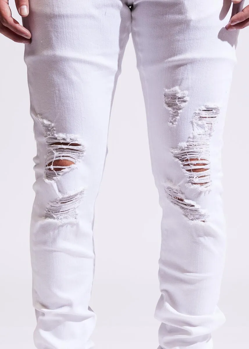 Crysp Denim Atlantic White