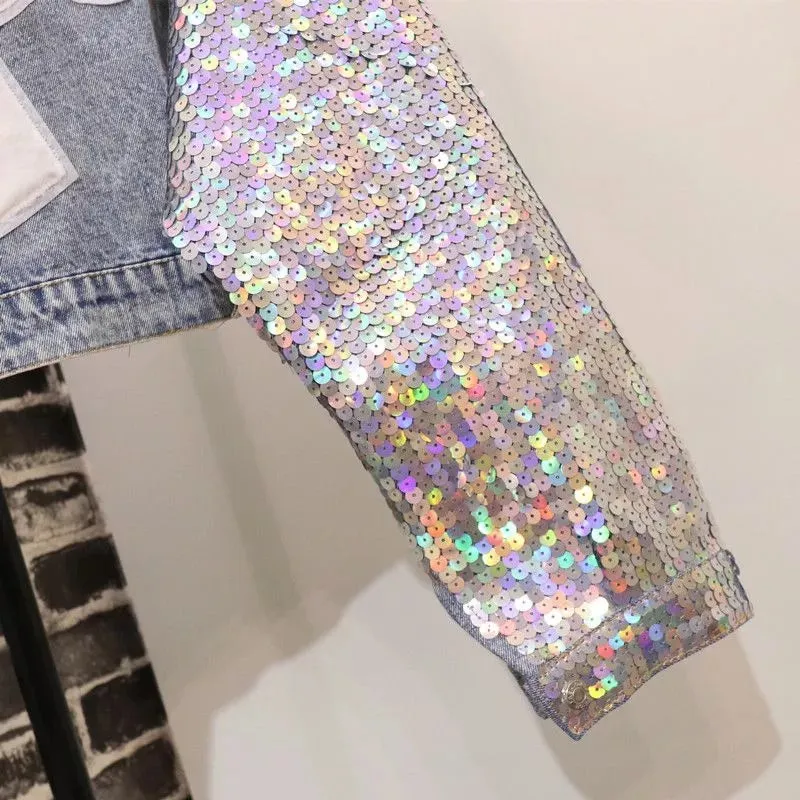 Delilah Unicorn Denim Jacket