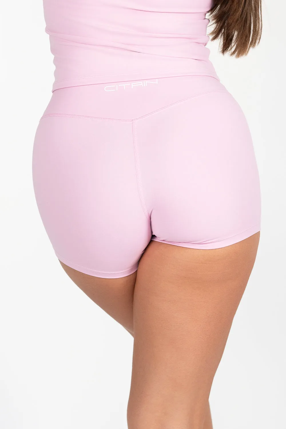 ELEVATE VOL.2 MINI SHORTS - BABY PINK