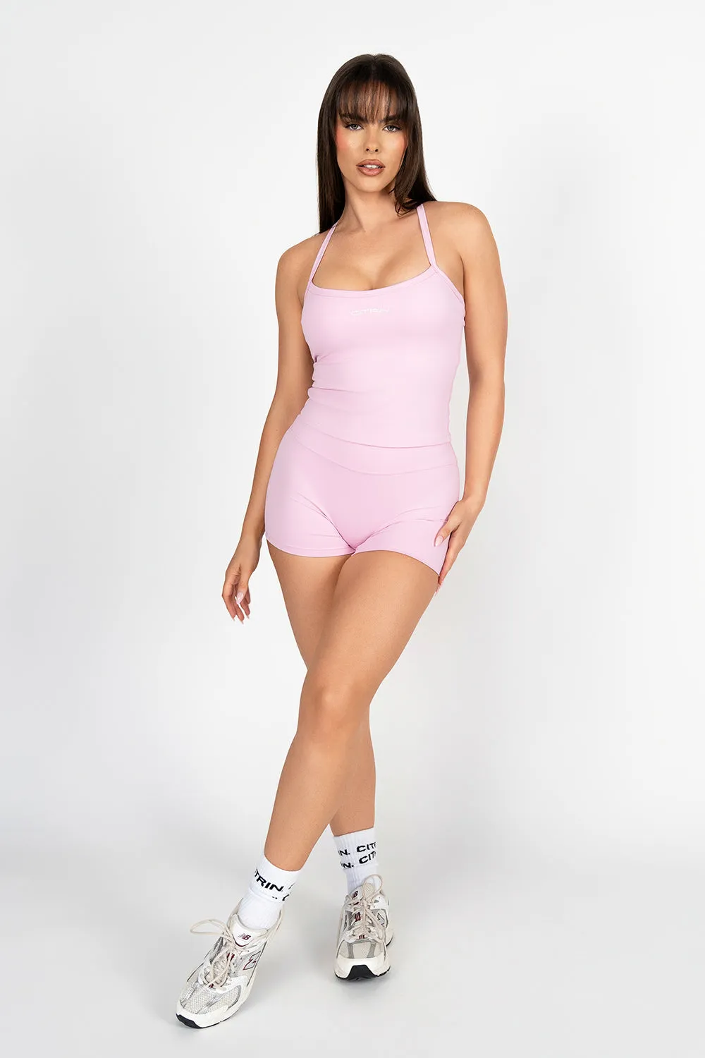 ELEVATE VOL.2 MINI SHORTS - BABY PINK