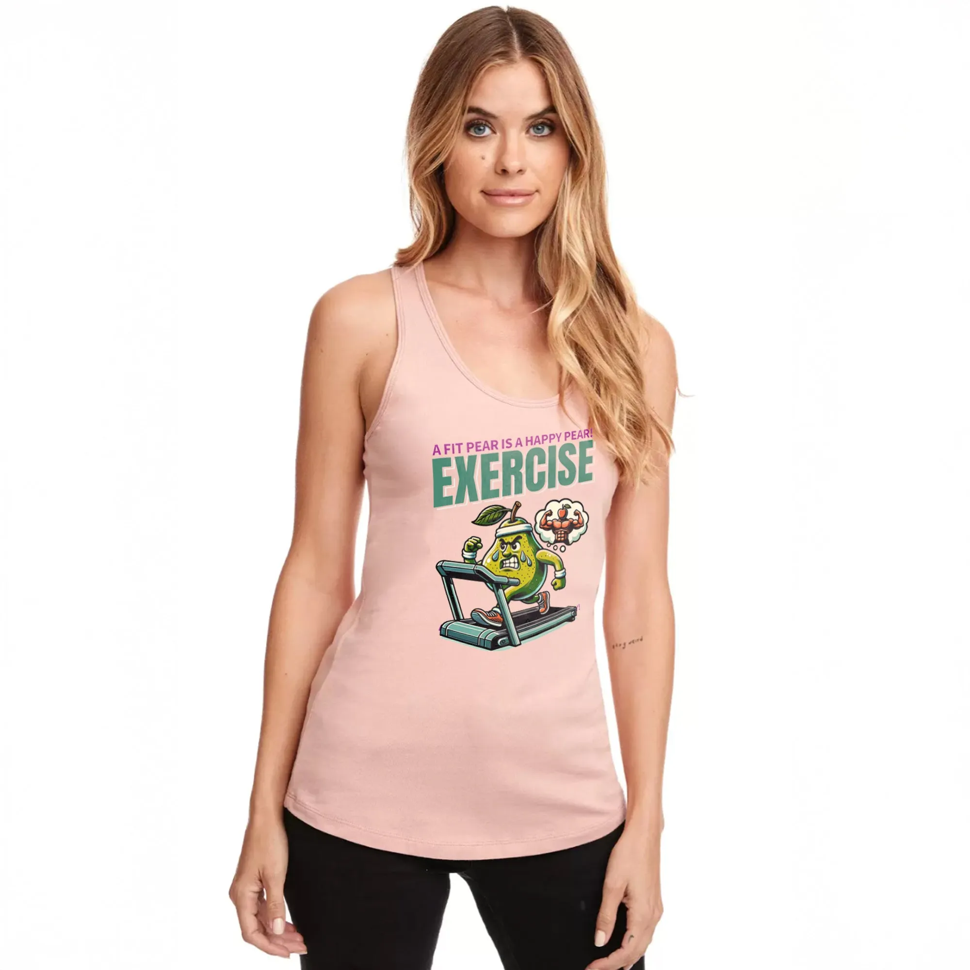 Fit Pear Racerback Tank Top