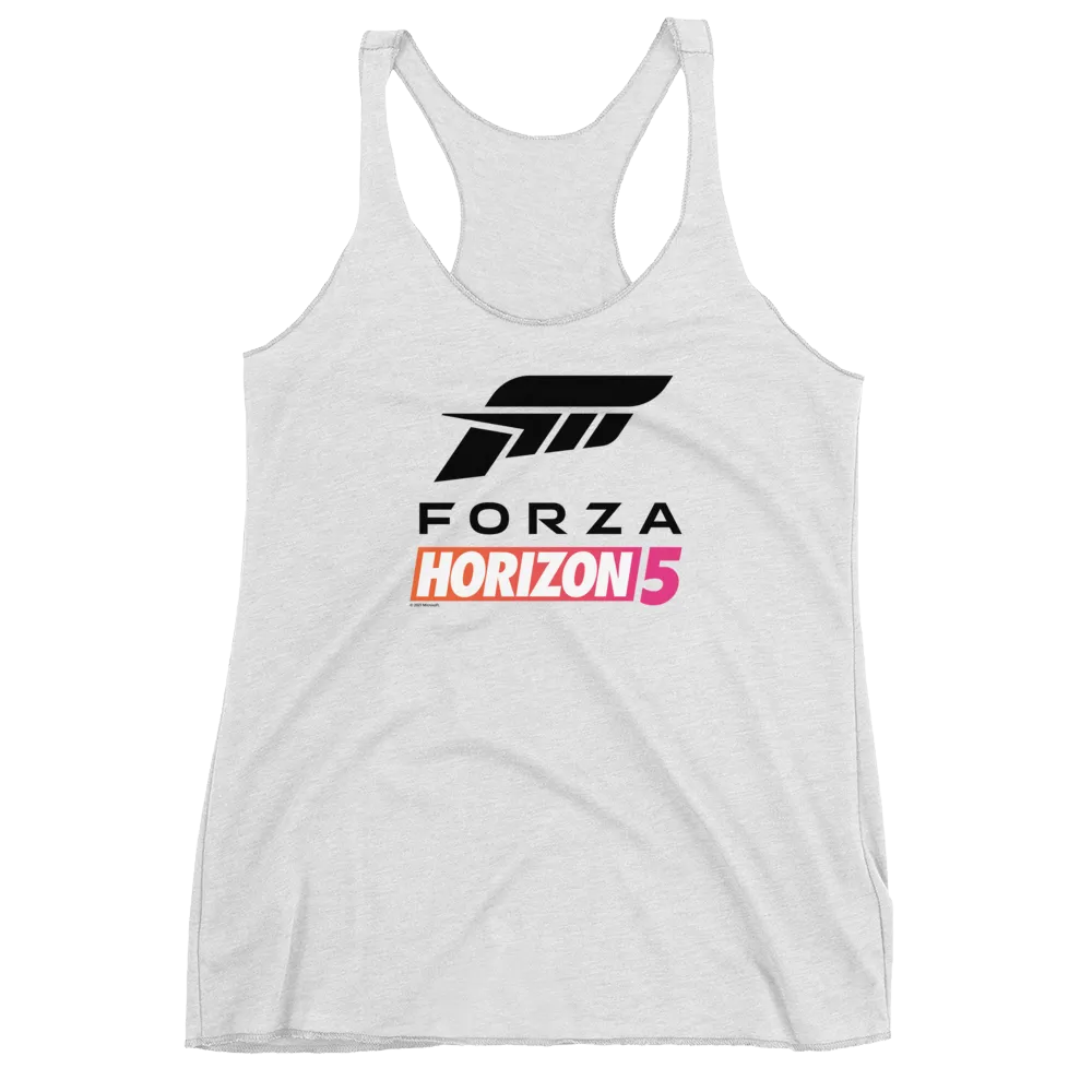Forza Horizon 5 Logo Women's Racerback Tank Top