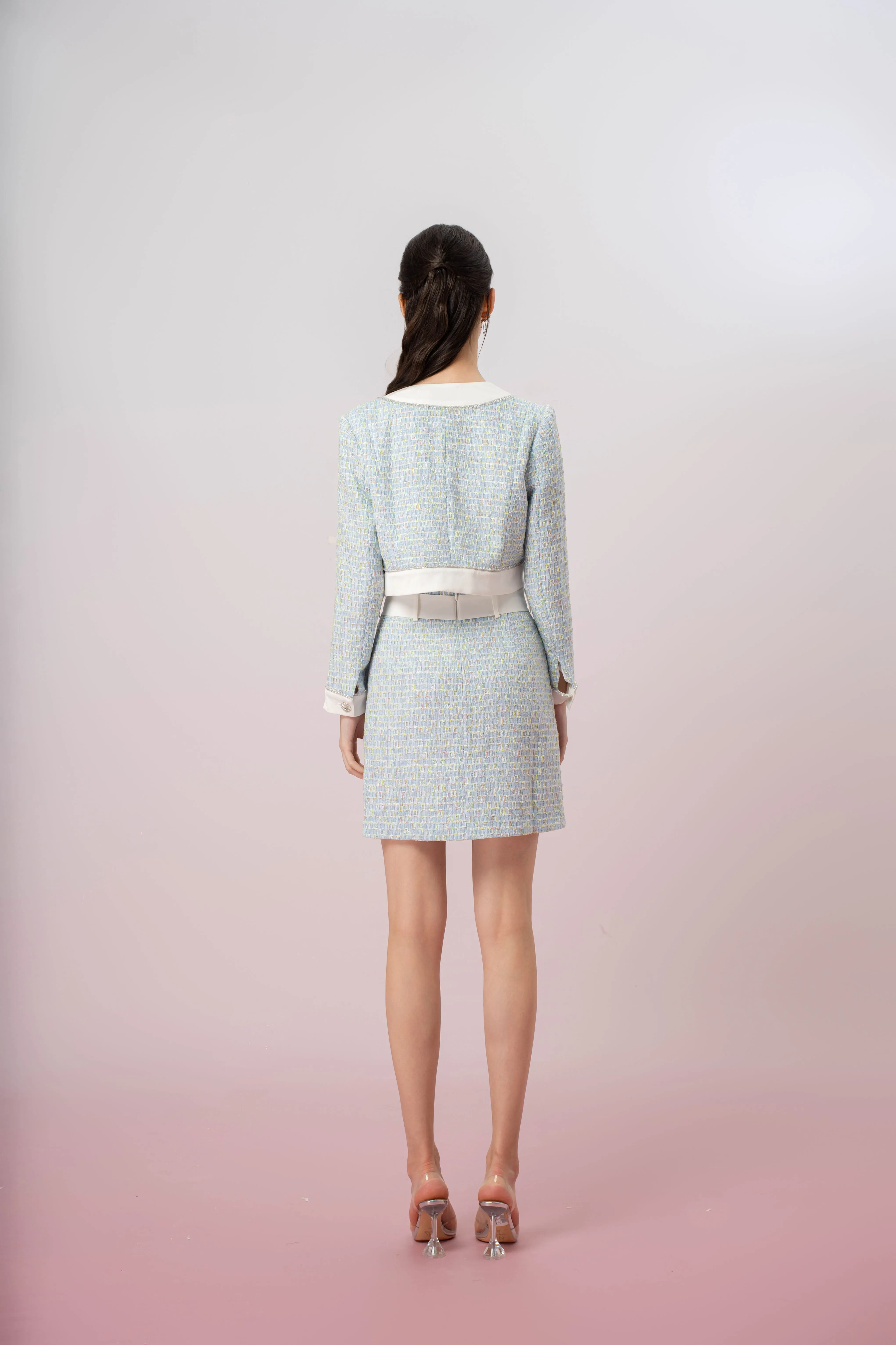 Gavrylla Blue Tweed Jacket