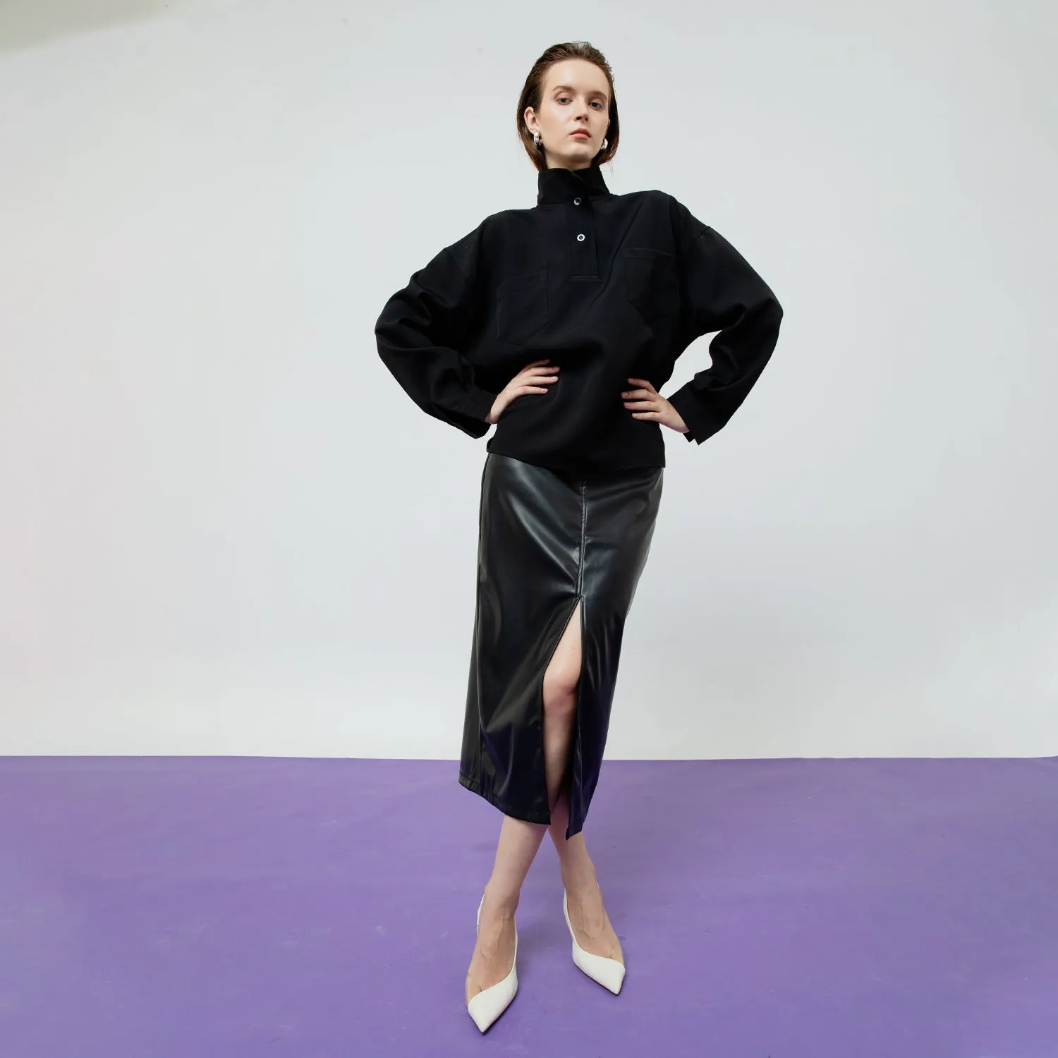GWEN TURTLENECK TOP