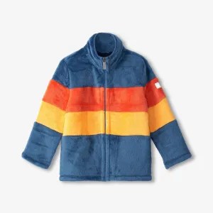 Hatley Koi Colourblock Fuzzy Fleece F24ebk1851