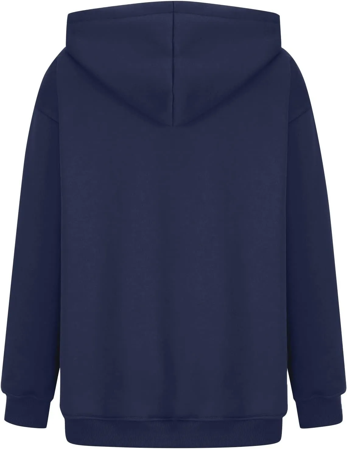 Hoodies for Women Casual Long Sleeve Drawstring Sweatshirt Lightweight Comfy Fleece Pullover Sweaters with Pocket