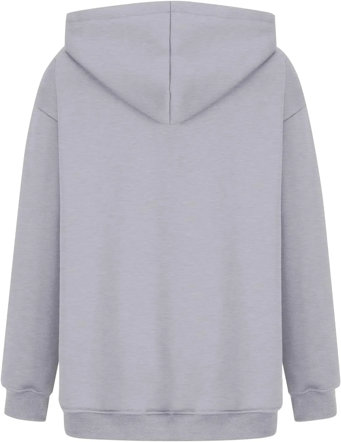 Hoodies for Women Casual Long Sleeve Drawstring Sweatshirt Lightweight Comfy Fleece Pullover Sweaters with Pocket