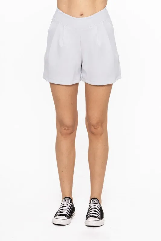 Identity Biz Pleated Workwear Shorts