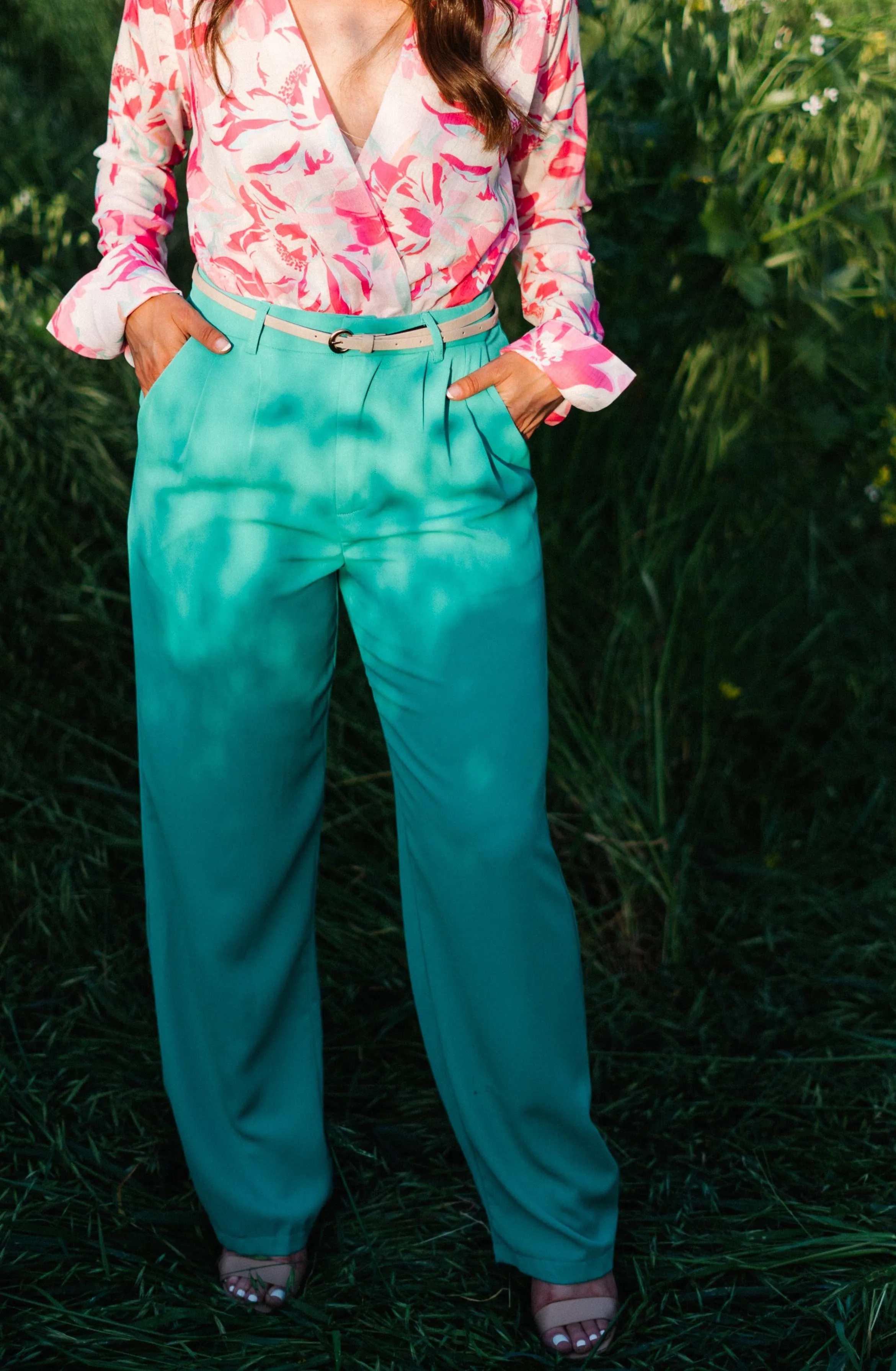 Identity Biz Workwear Pants In Green