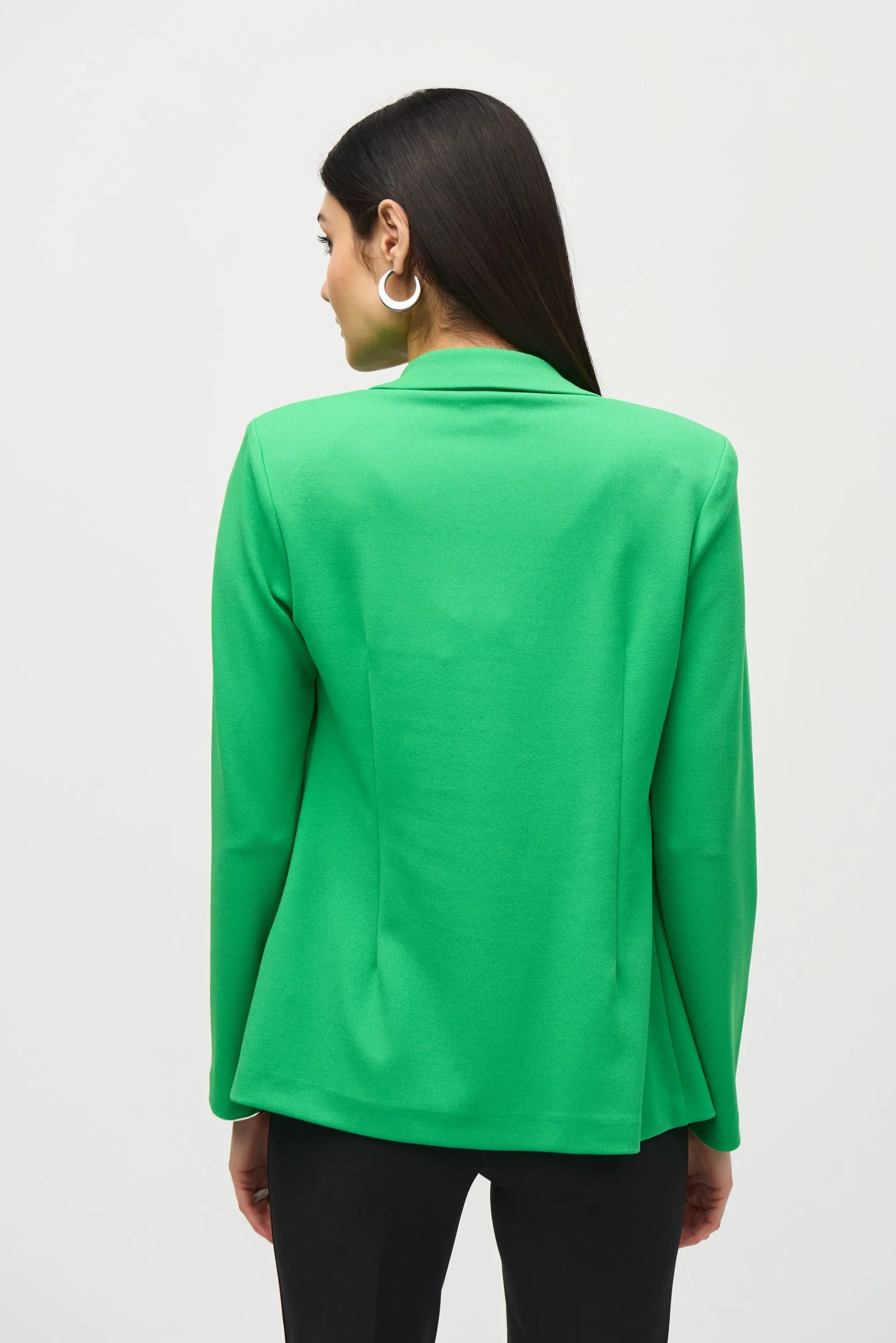 Joseph Ribkoff Island Green Fitted Blazer Style 242201