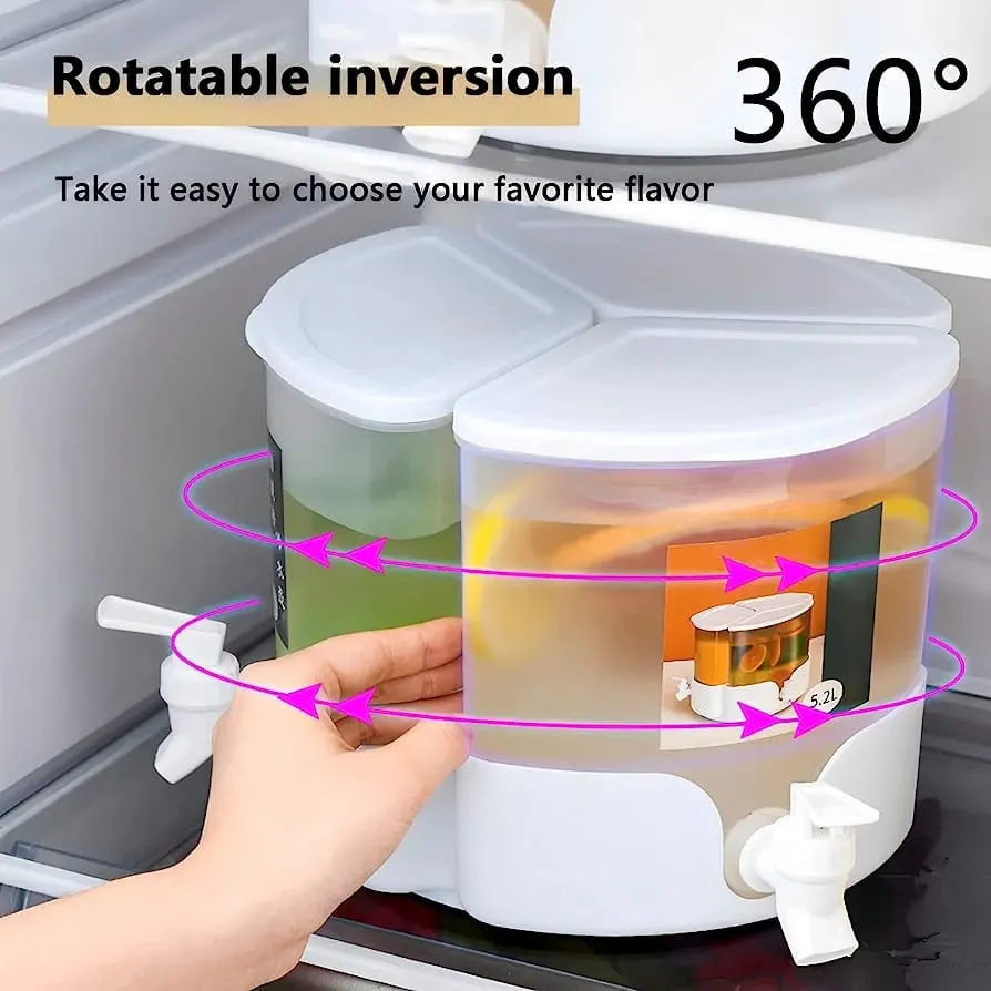 Large Capacity 3 Tanks Beverage Dispenser