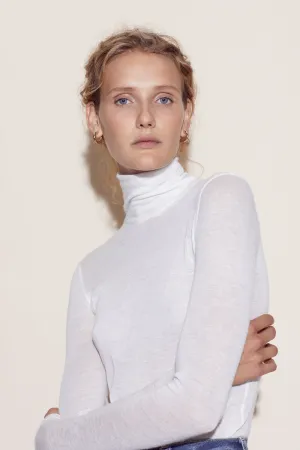 LUCIE TURTLENECK / CREME