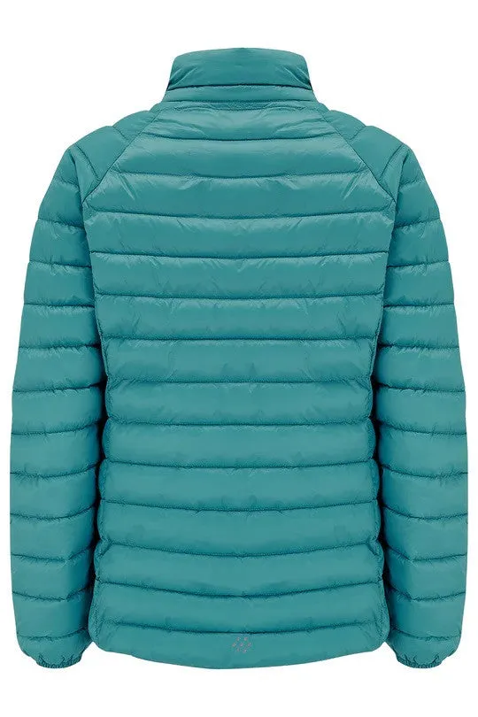 Mac In A Sac Ladies Synergy Insulated Packable Jacket-TEAL